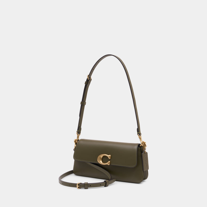 Sac Porté Épaule Jet - Coach - Cuir - Vert