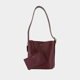 Sac Porté Épaule Bleecker - Coach - Cuir - Bordeaux
