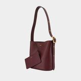 Sac Porté Épaule Bleecker - Coach - Cuir - Bordeaux