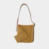 Sac Porté Épaule Bleecker - Coach - Cuir - Marron