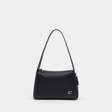 Sac Porté Épaule Lola - Coach - Cuir - Noir