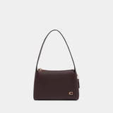 Sac Porté Épaule Lola - Coach - Cuir - Marron