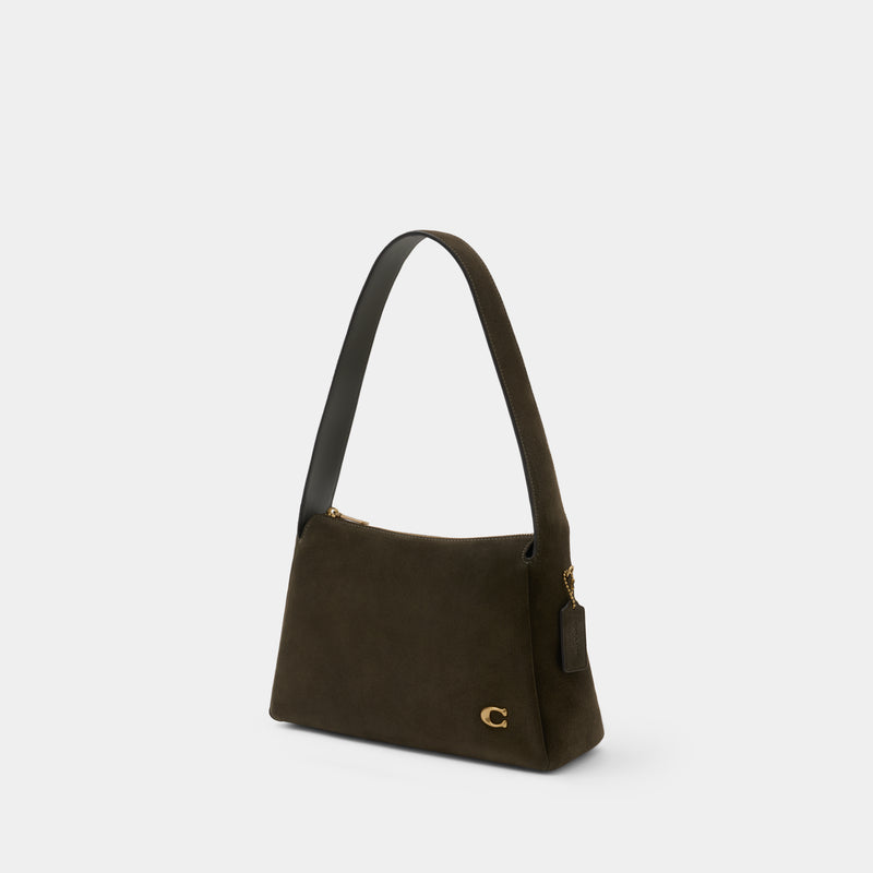 Sac Porté Épaule Lola - Coach - Cuir - Vert