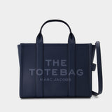 Sac Cabas The Small Tote en Cuir Bleu