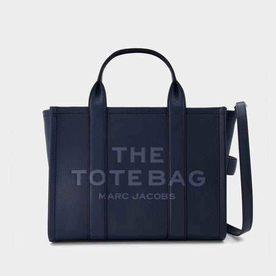 Sac Cabas The Small Tote en Cuir Bleu