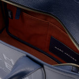 Sac Cabas The Small Tote en Cuir Bleu