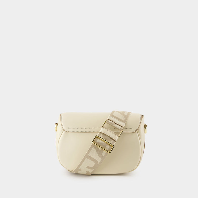 Sac À Bandoulière Saddle Large - Marc Jacobs - Cuir - Blanc