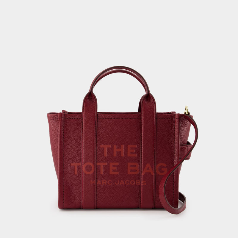 The Small Tote - Marc Jacobs - Cuir - Rouge