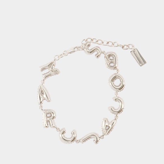 Bracelet Balloon - Marc Jacobs - Métal - Argenté