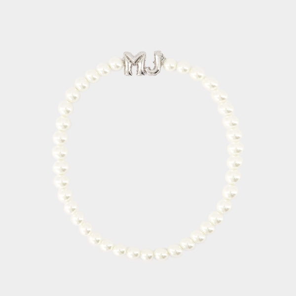 Collier Balloon - Marc Jacobs - Métal - Blanc