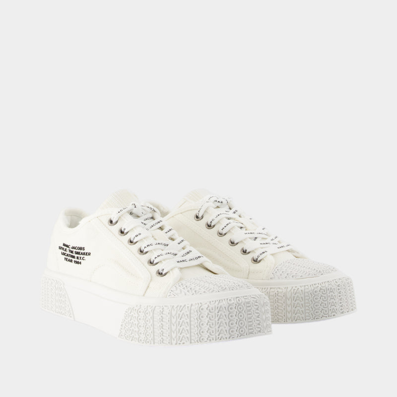 The Sneakers - Marc Jacobs - Coton - Blanc