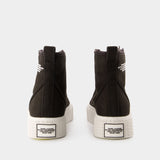 Sneakers The High Top - Marc Jacobs - Coton - Noir