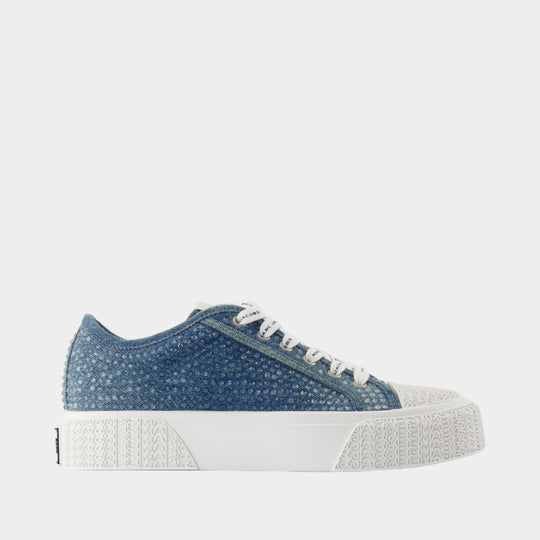 Sneakers - Marc Jacobs - Coton - Bleu