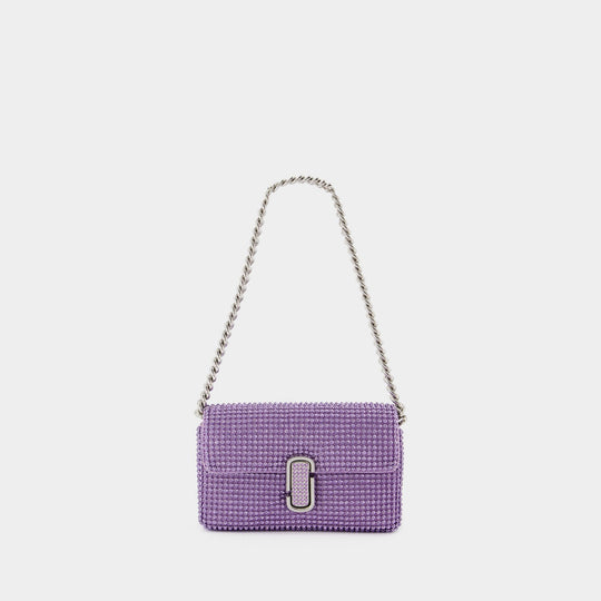 The Mini Shoulder Bag - Marc Jacobs - Maille - Violet
