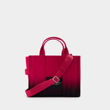 The Medium Tote - Marc Jacobs - Coton - Noir/Rose