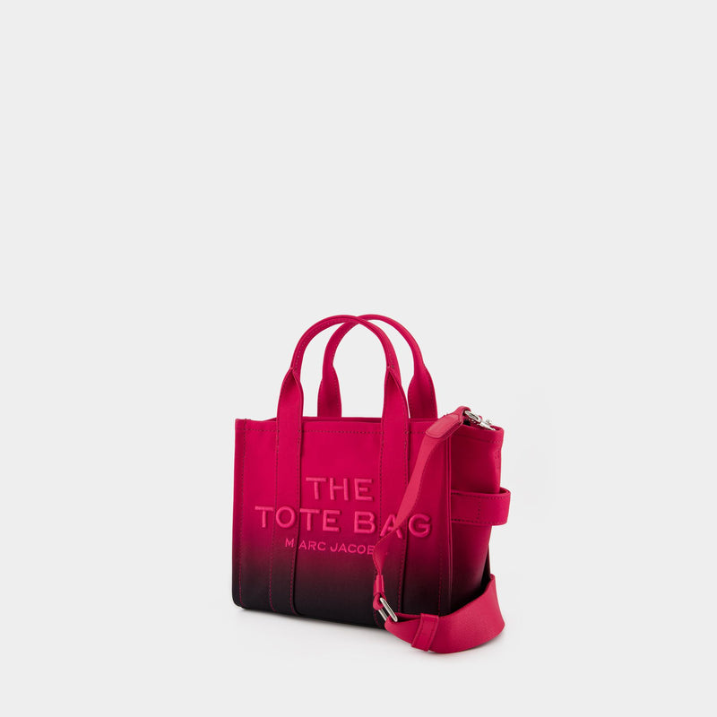 The Small Tote - Marc Jacobs - Coton - Noir/Rose