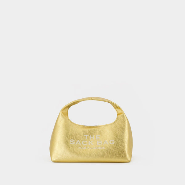 Sac À Main The Mini Sack - Marc Jacobs - Cuir - Doré