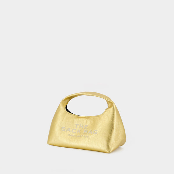Sac À Main The Mini Sack - Marc Jacobs - Cuir - Doré