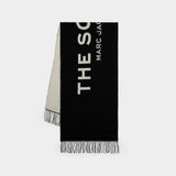 The Scarf - Marc Jacobs - Laine - Noir