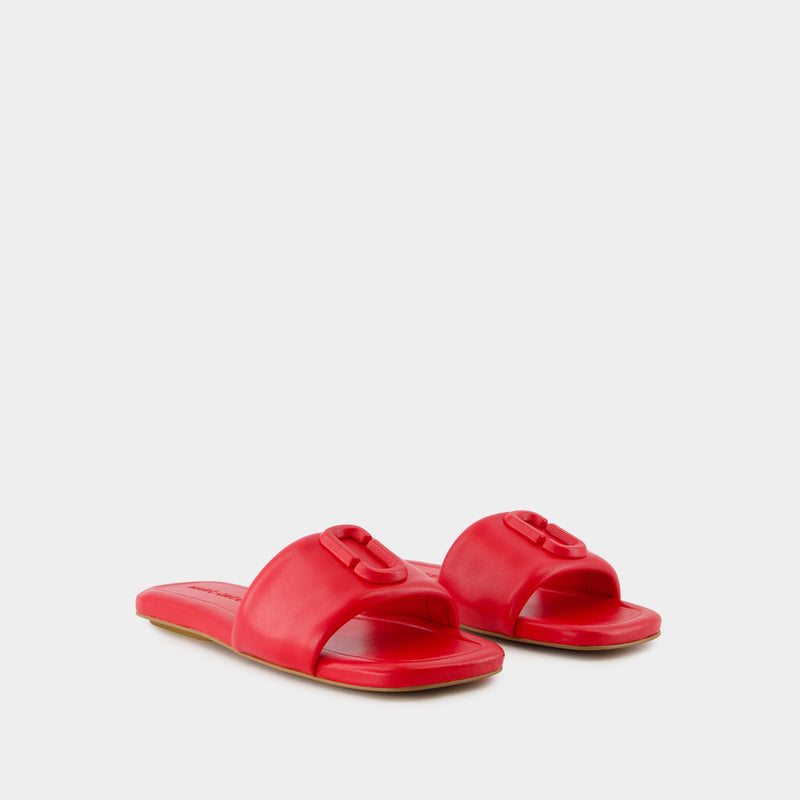 Sandales The J Marc - Marc Jacobs - Cuir - Rouge