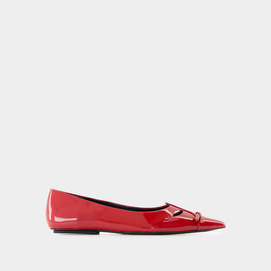 Ballerines The Kat - Marc Jacobs - Cuir - Rouge