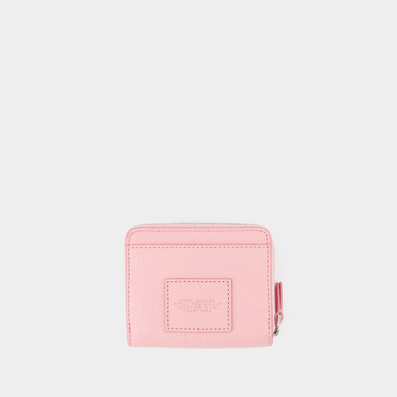 Portefeuille The Mini Compact - Marc Jacobs - Cuir - Rose