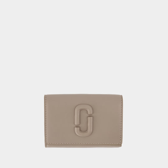 Portefeuille The Trifold - Marc Jacobs - Cuir - Gris