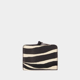 Portefeuille The Mini Compact - Marc Jacobs - Cuir - Noir