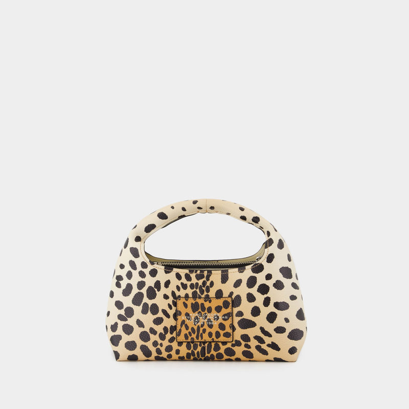 Sac À Main The Mini Sack - Marc Jacobs - Cuir - Cheetah