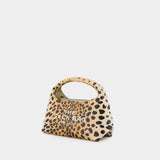 Sac À Main The Mini Sack - Marc Jacobs - Cuir - Cheetah