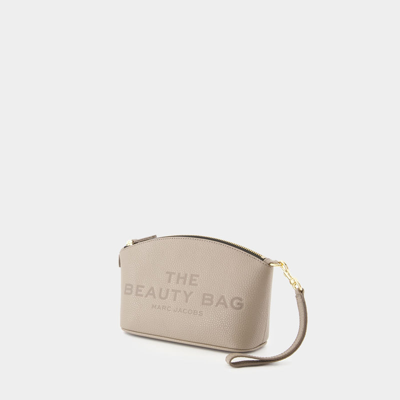 Pochette The Beauty Marc Jacobs Cuir Beige