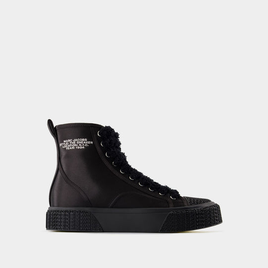 Sneakers The High Top - Marc Jacobs - Synthétique - Noir