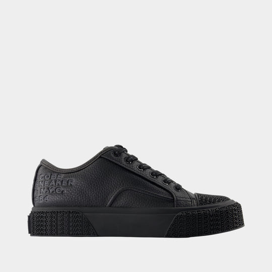 The Sneakers - Marc Jacobs - Cuir - Noir