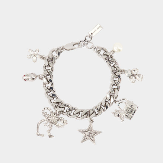 Bracelet Cats Out Of The Bag - Marc Jacobs - Métal - Argenté