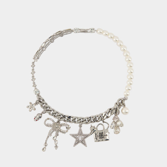 Collier Cats Out Of The Bag - Marc Jacobs - Métal - Argenté