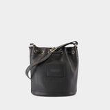 The Shoulder Bucket - Marc Jacobs - Cuir - Noir