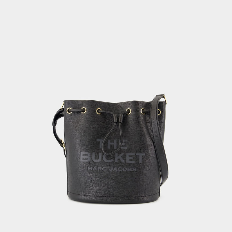 The Shoulder Bucket - Marc Jacobs - Cuir - Noir