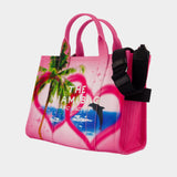 Cabas The Medium - Marc Jacobs - Coton - Rose