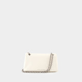 Wallet On Chain The Dual - Marc Jacobs - Cuir - Blanc