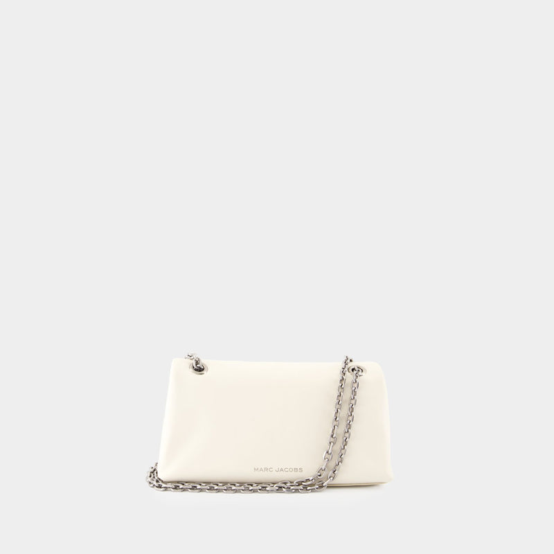 Wallet On Chain The Dual - Marc Jacobs - Cuir - Blanc