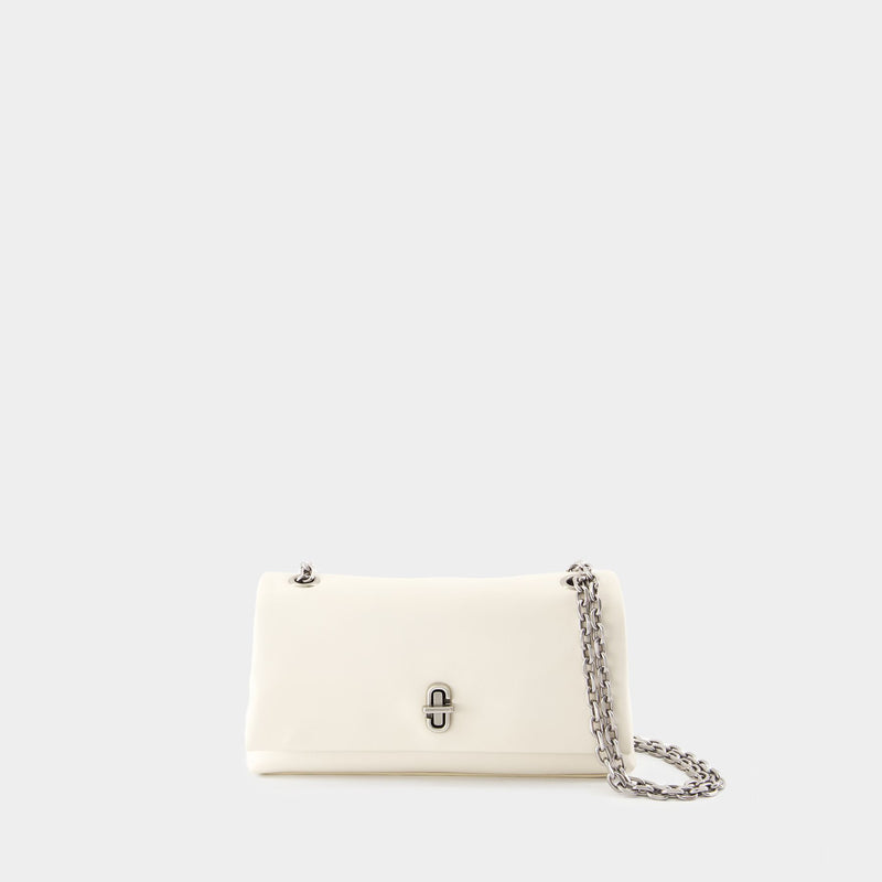 Wallet On Chain The Dual - Marc Jacobs - Cuir - Blanc