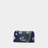 Wallet On Chain The Dual - Marc Jacobs - Coton - Bleu