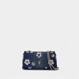 Wallet On Chain The Dual - Marc Jacobs - Coton - Bleu