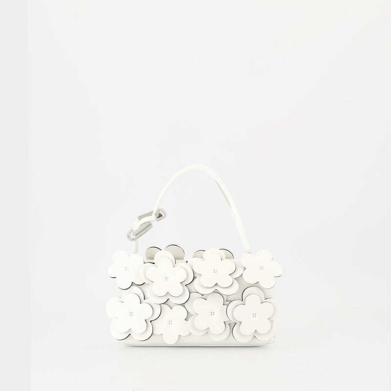 Sac À Main The Mini Dual - Marc Jacobs - Cuir - Blanc