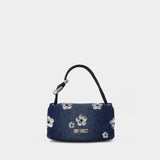 Sac À Main The Mini Dual - Marc Jacobs - Coton - Bleu