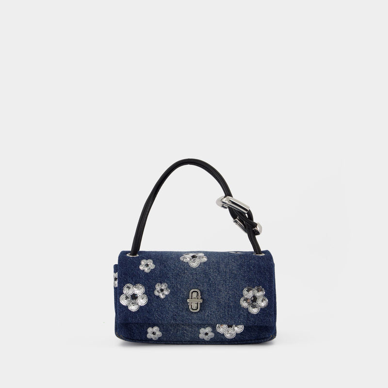 Sac À Main The Mini Dual - Marc Jacobs - Coton - Bleu