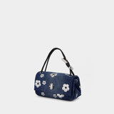 Sac À Main The Mini Dual - Marc Jacobs - Coton - Bleu