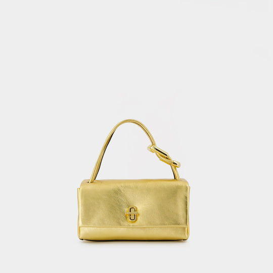 Sac Porté Épaule The Mini Dual - Marc Jacobs - Cuir - Doré