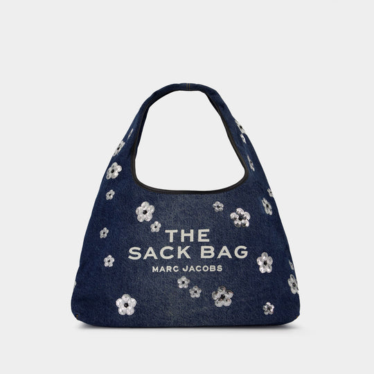 Sac Porté Épaule The Sack - Marc Jacobs - Coton - Bleu