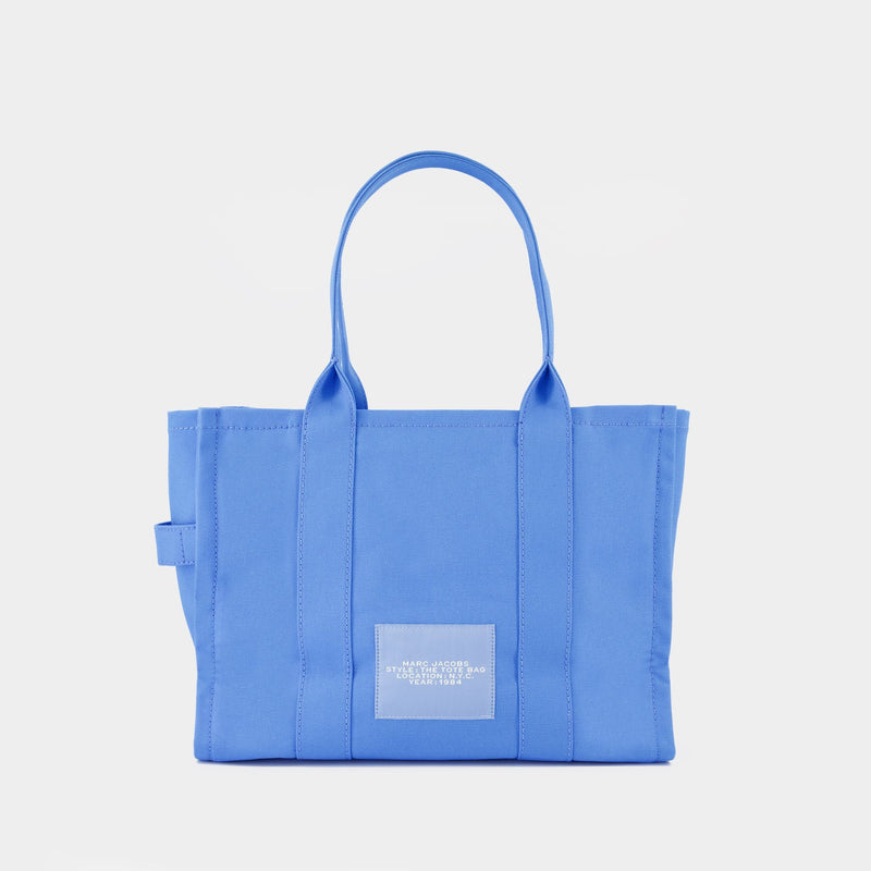 The Large Tote - Marc Jacobs - Coton - Bleu